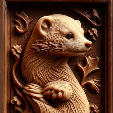 3D model st ferret (STL)